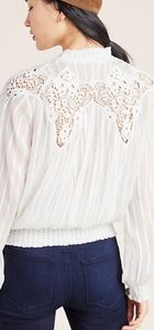 Anthropologie Moira Peasant Blouse SZ 10 NWT